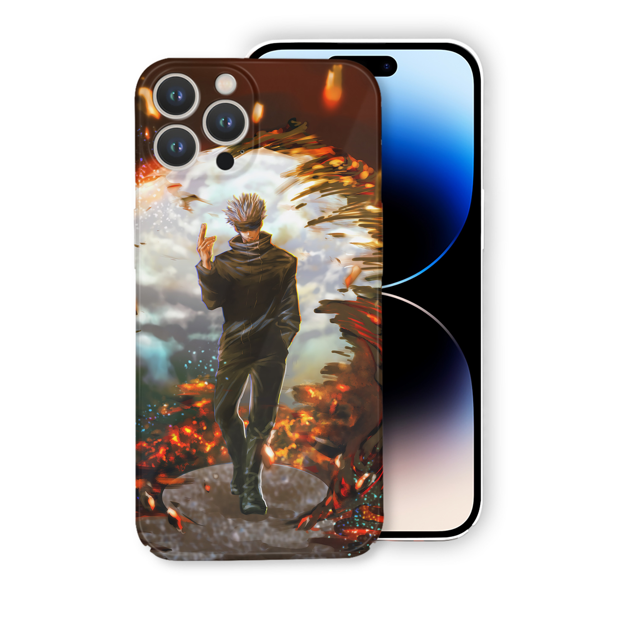（画像用） 呪術廻戦 Jujutsu Kaisen 【iPhone 14シリーズ対応】ハードケース